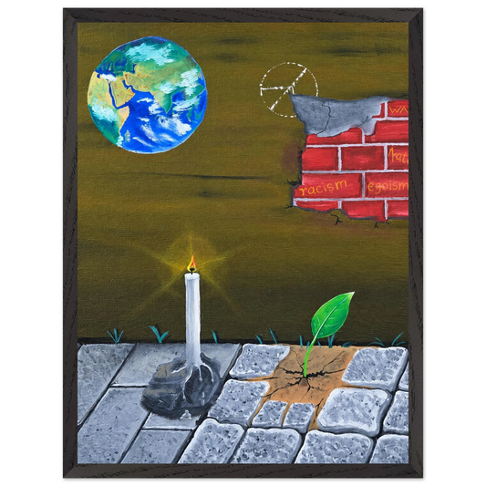 Probleme dieser Welt – gerahmter Kunstdruck, Ansicht 2