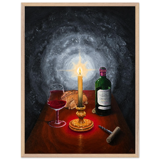 Das Abendmahl – gerahmter Kunstdruck, Ansicht 2