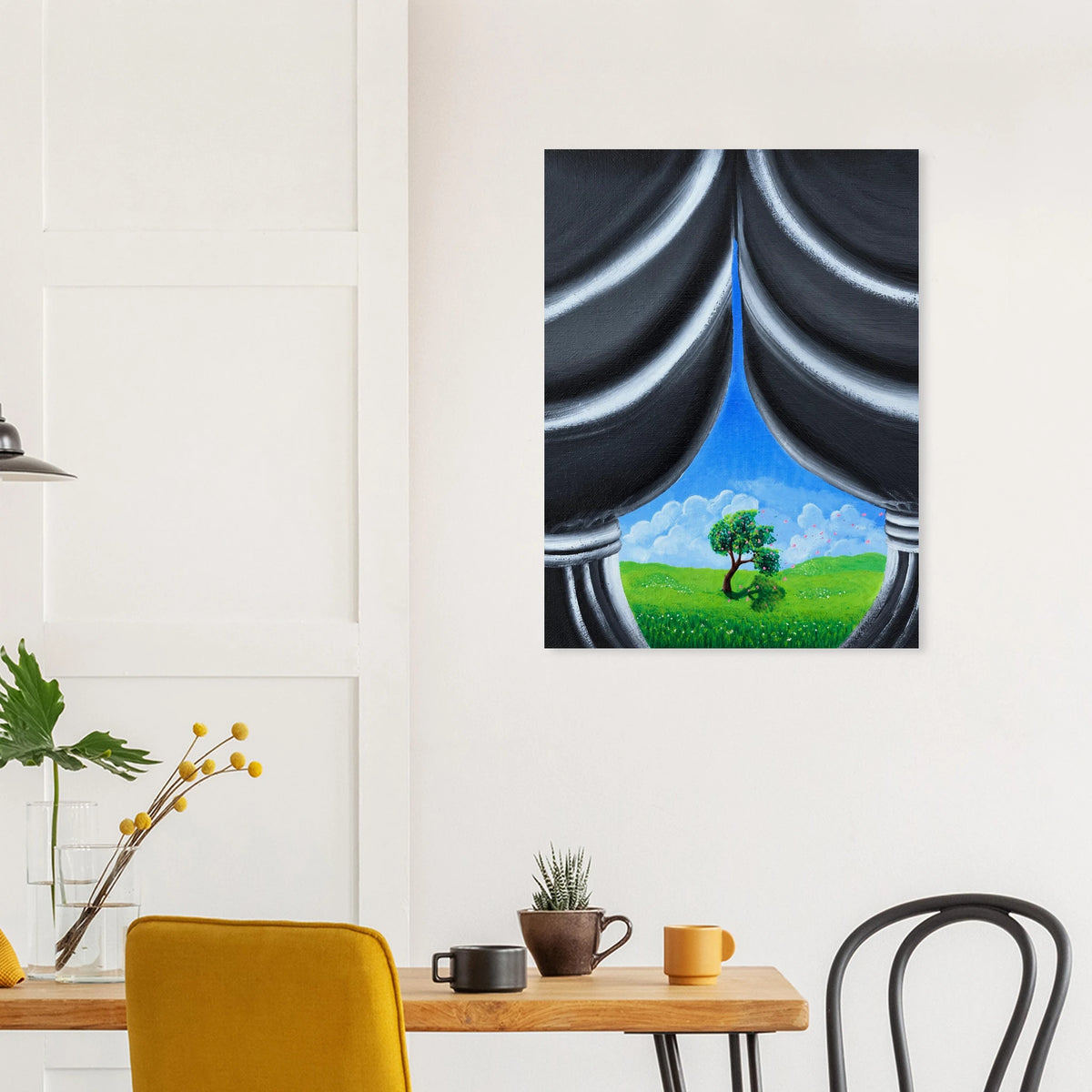 Ein friedlicher Moment – Kunstdruck, Ansicht 5