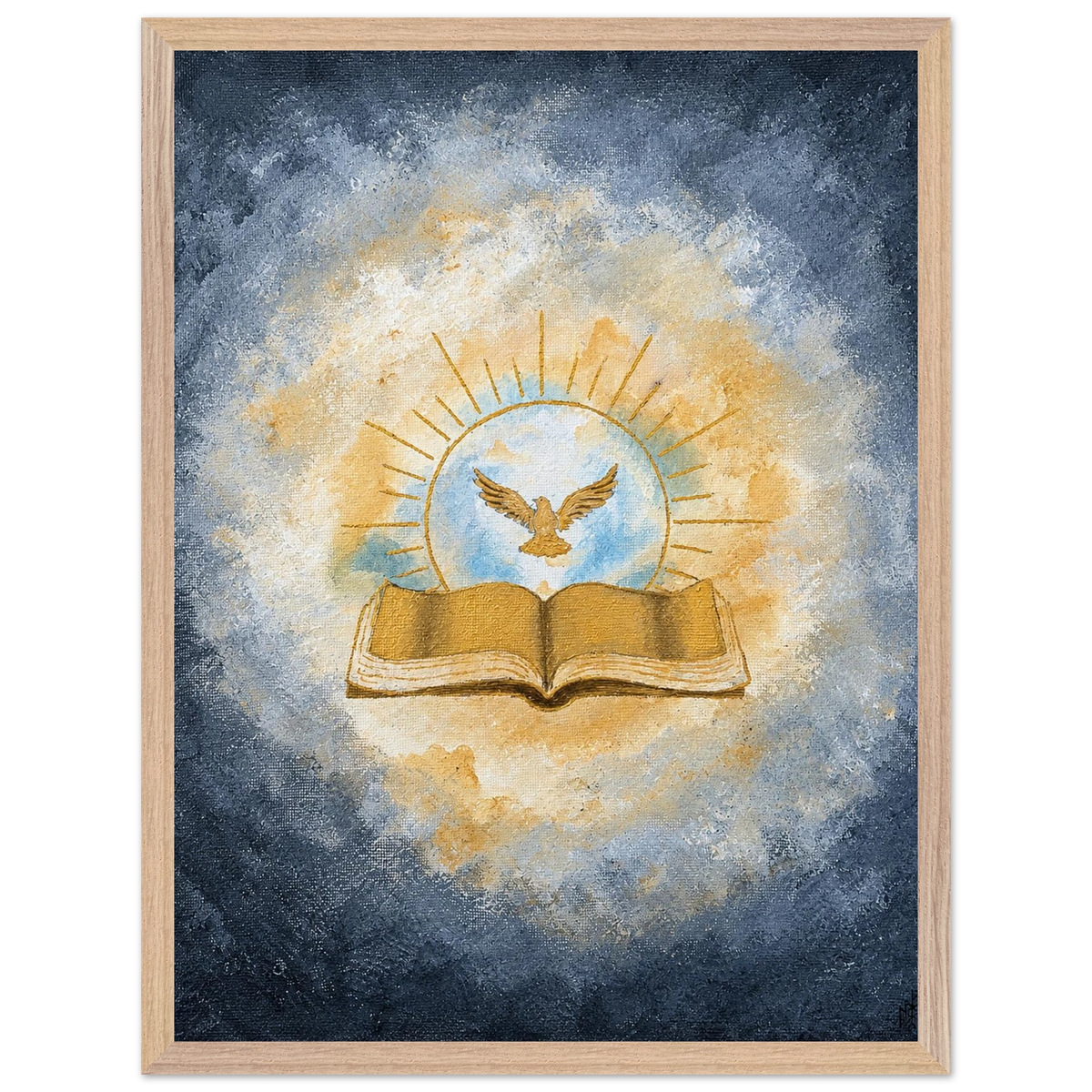 Die heiligen Wörter – gerahmter Kunstdruck, Ansicht 6
