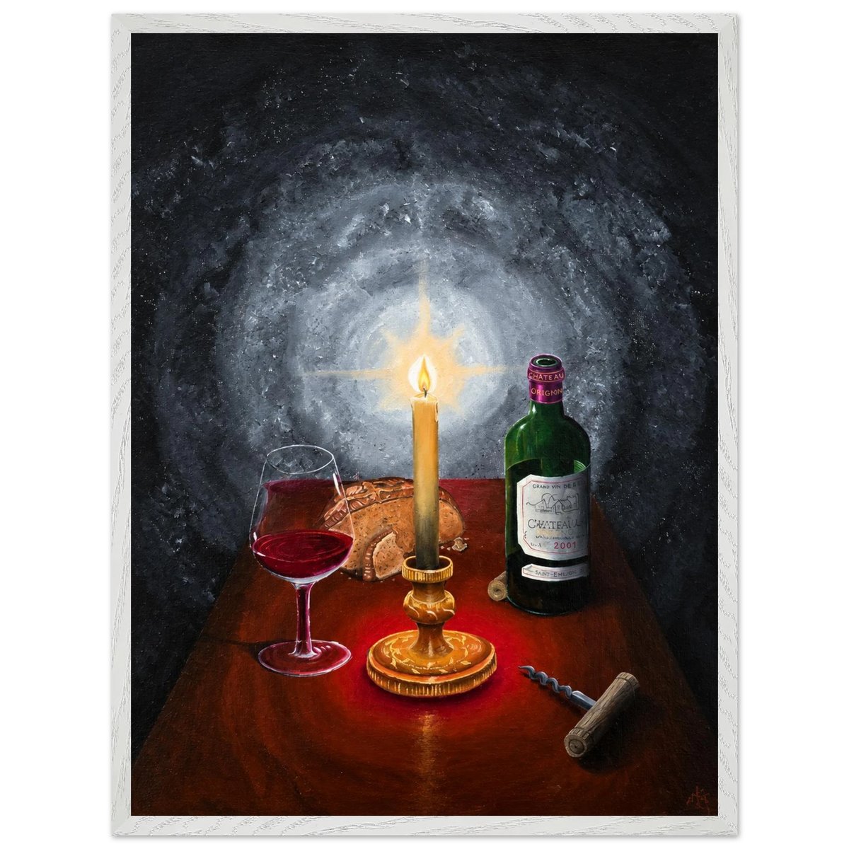 Das Abendmahl – gerahmter Kunstdruck, Ansicht 9
