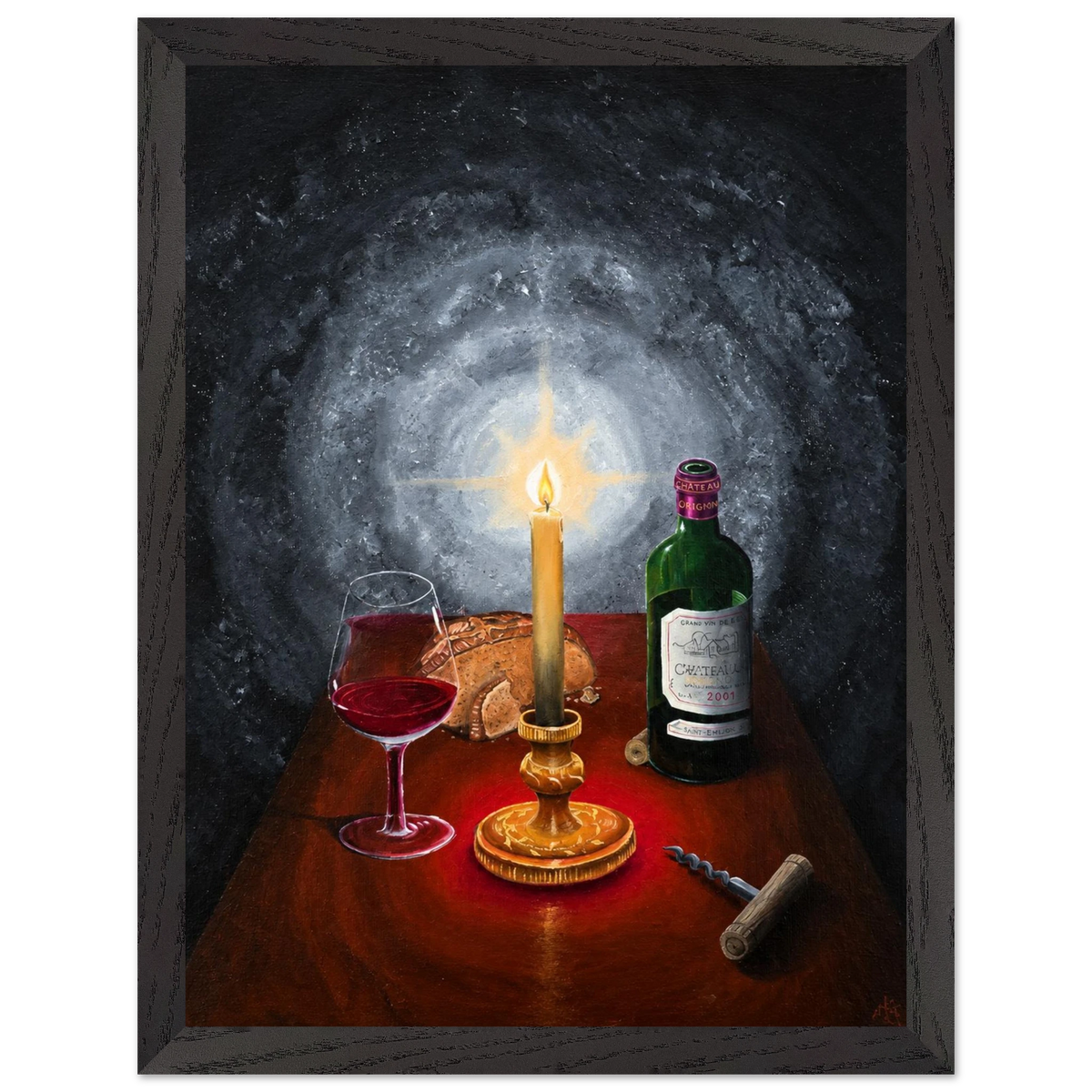 Das Abendmahl – gerahmter Kunstdruck, Ansicht 7