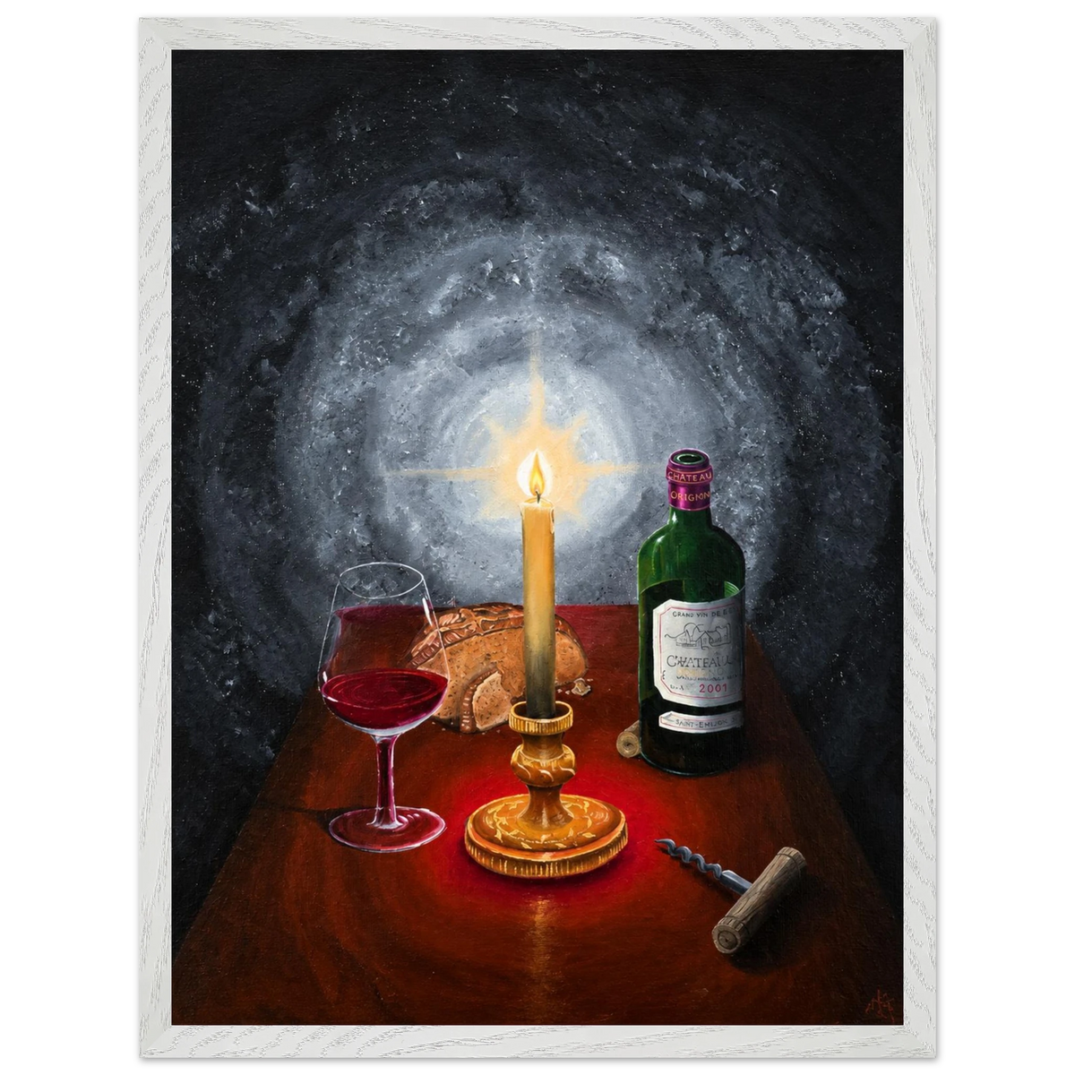 Das Abendmahl – gerahmter Kunstdruck, Ansicht 4