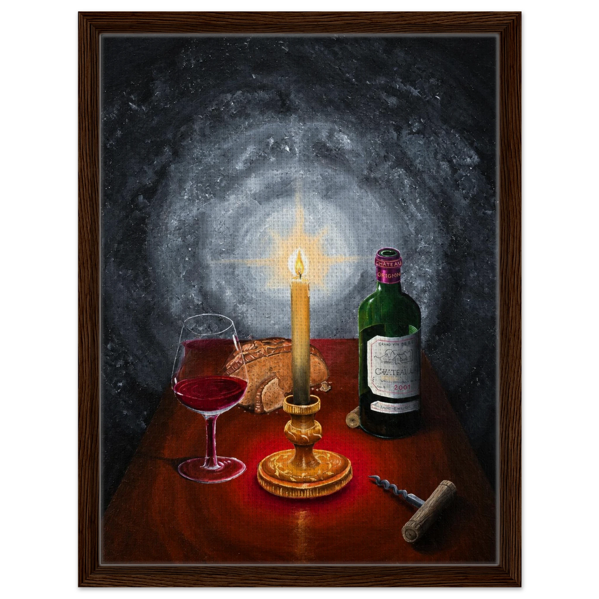 Das Abendmahl – gerahmte Leinwand, Ansicht 9