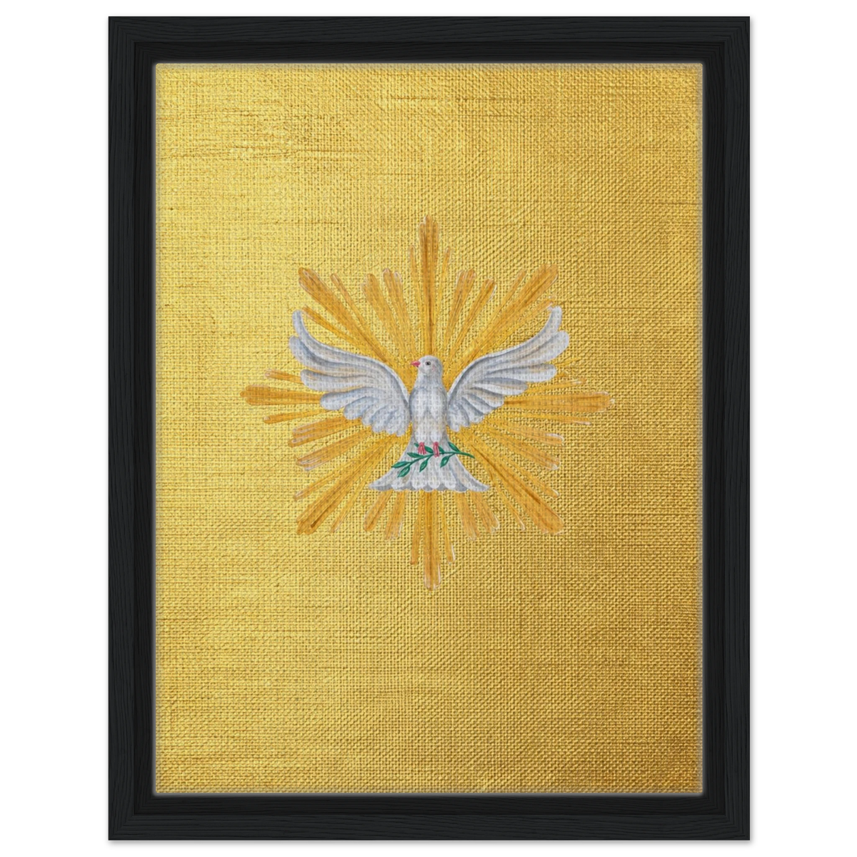 Taube – gerahmte Leinwand, Ansicht 4