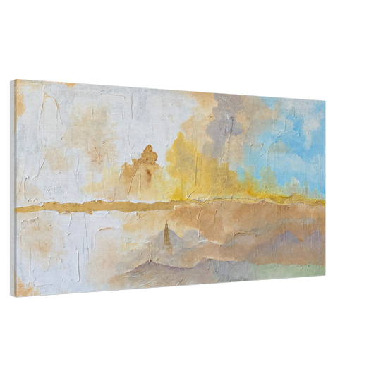 Der Himmel so nah – Leinwand im Panoramaformat nach Maximilian Schroeder