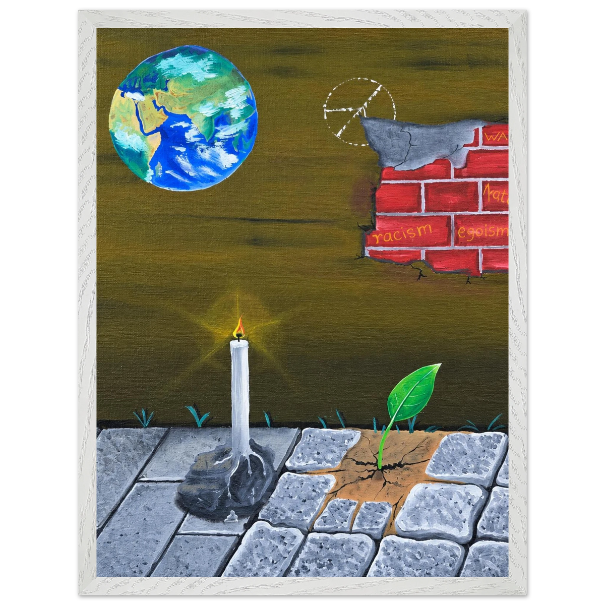 Probleme dieser Welt – gerahmter Kunstdruck, Ansicht 5