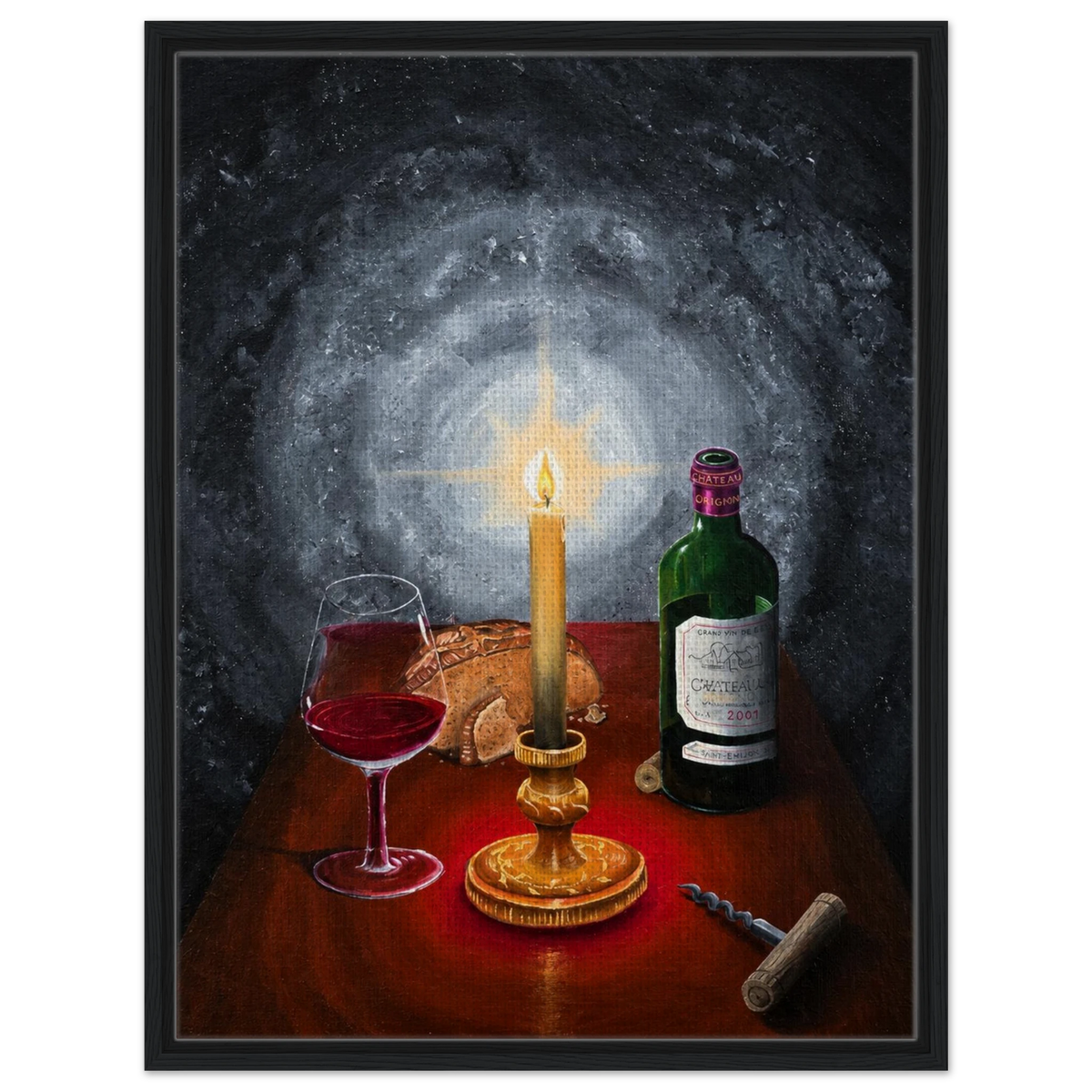 Das Abendmahl – gerahmte Leinwand, Ansicht 7
