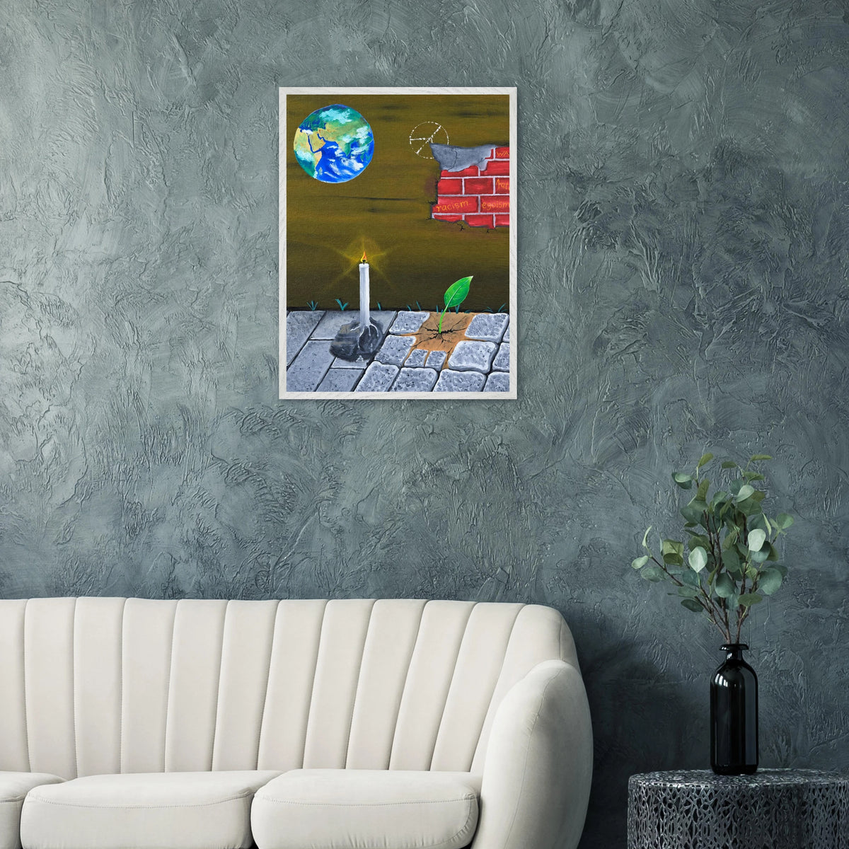 Probleme dieser Welt – gerahmter Kunstdruck, Ansicht 13