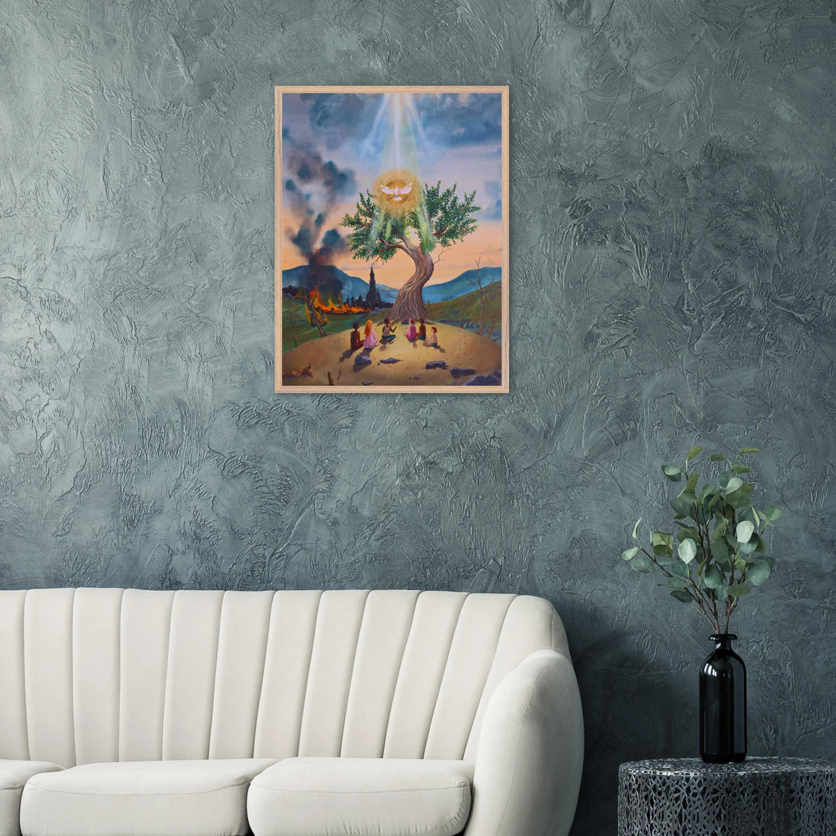 Der letzte Olivenbaum – gerahmter Kunstdruck, Ansicht 11