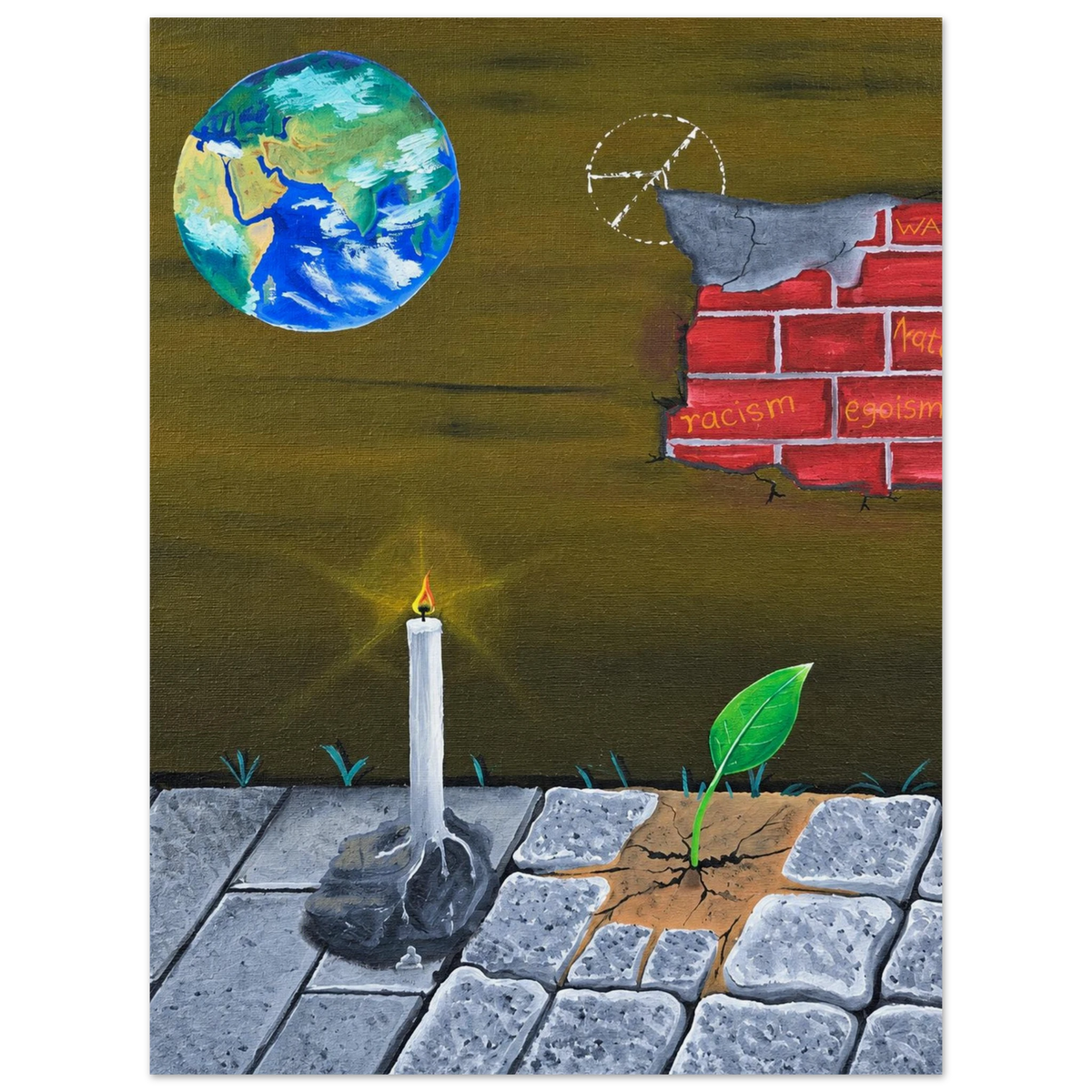 Probleme dieser Welt – Kunstdruck auf Papier, Ansicht 2