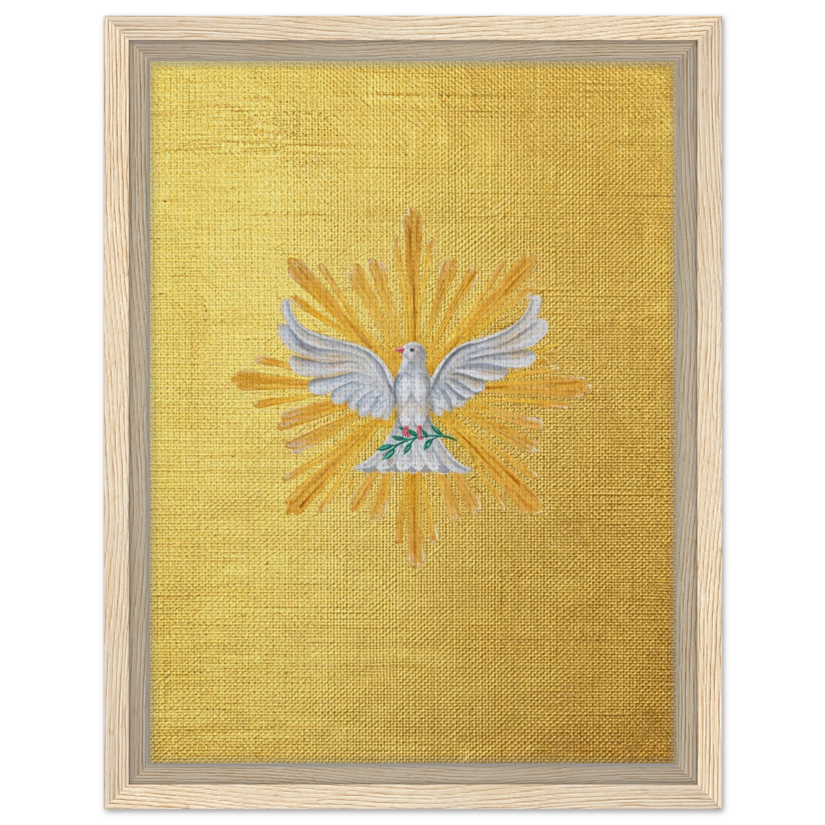 Taube – gerahmte Leinwand, Ansicht 7