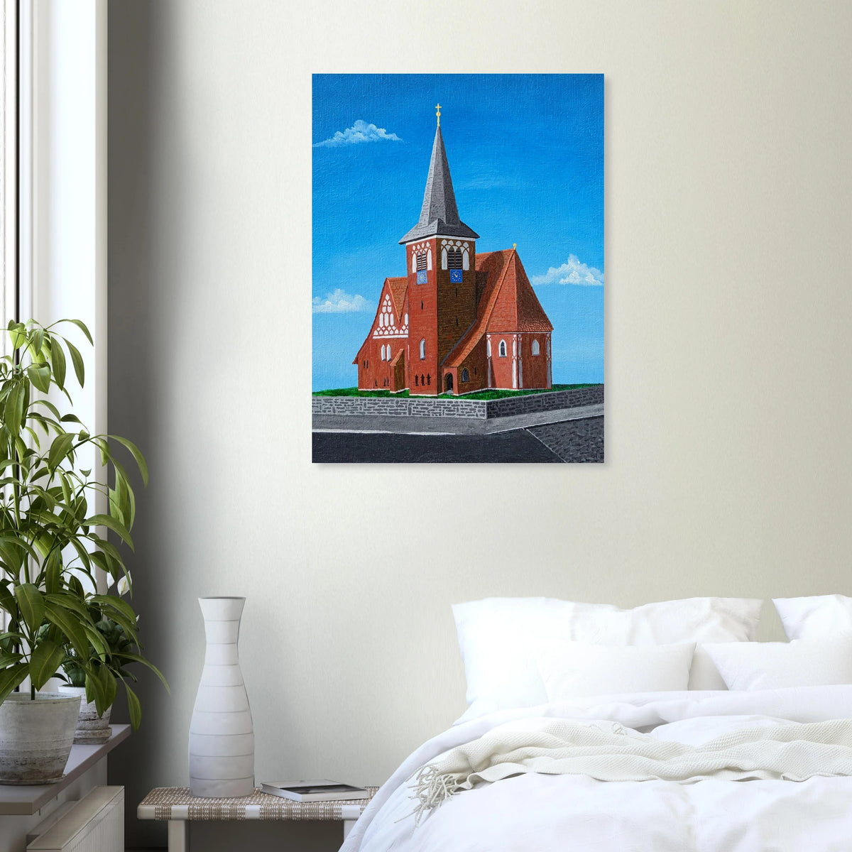 Rothenseer Kirche – Kunstdruck, Ansicht 5
