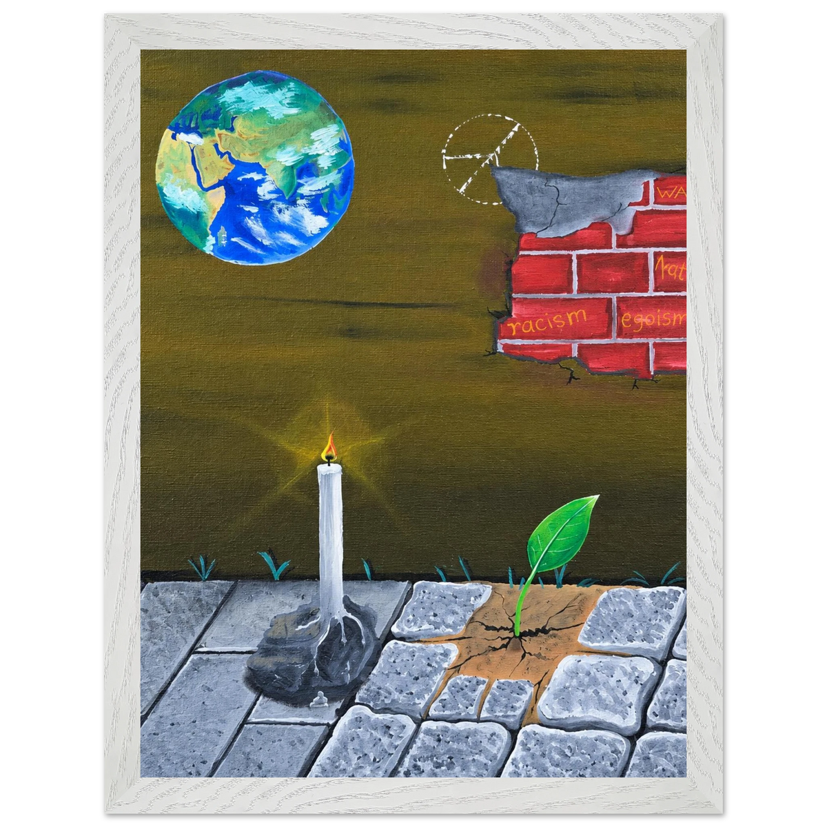 Probleme dieser Welt – gerahmter Kunstdruck, Ansicht 3