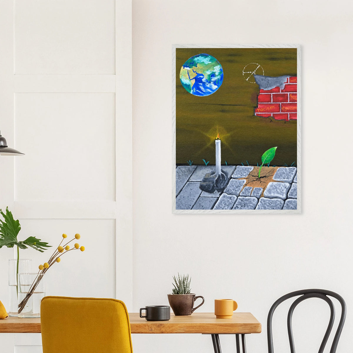 Probleme dieser Welt – gerahmter Kunstdruck, Ansicht 12