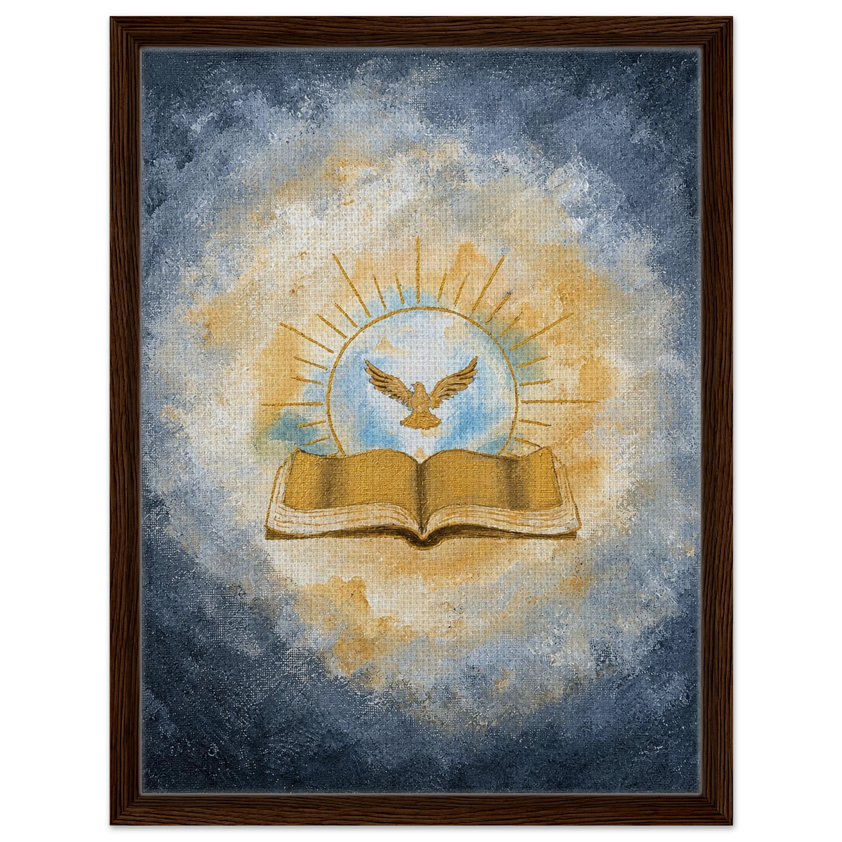 Die heiligen Wörter – gerahmte Leinwand, Ansicht 19
