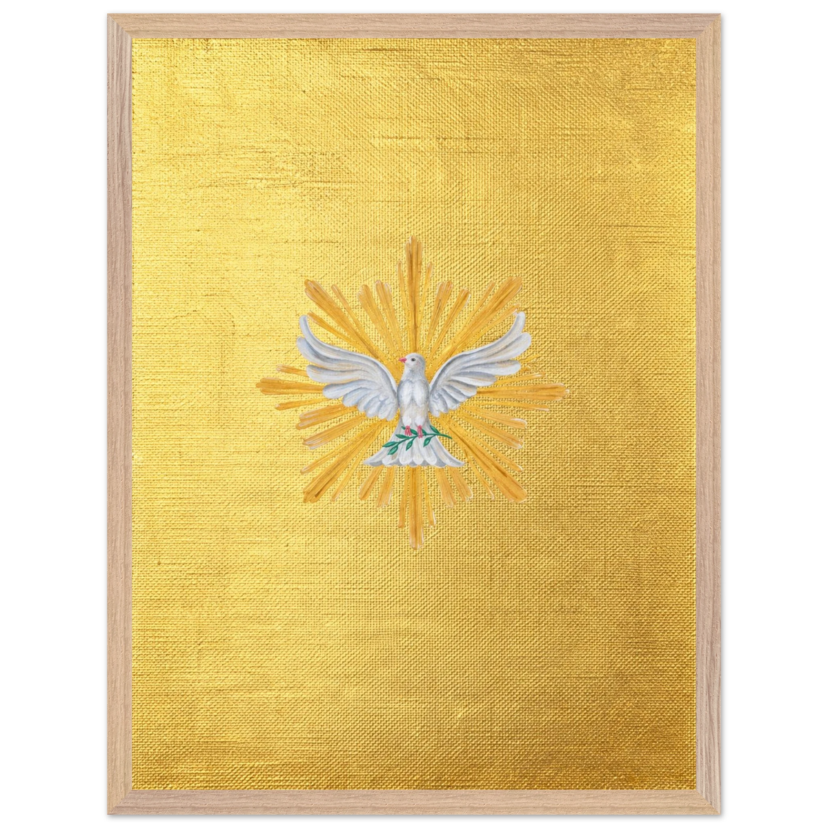 Taube – gerahmter Kunstdruck, Ansicht 3