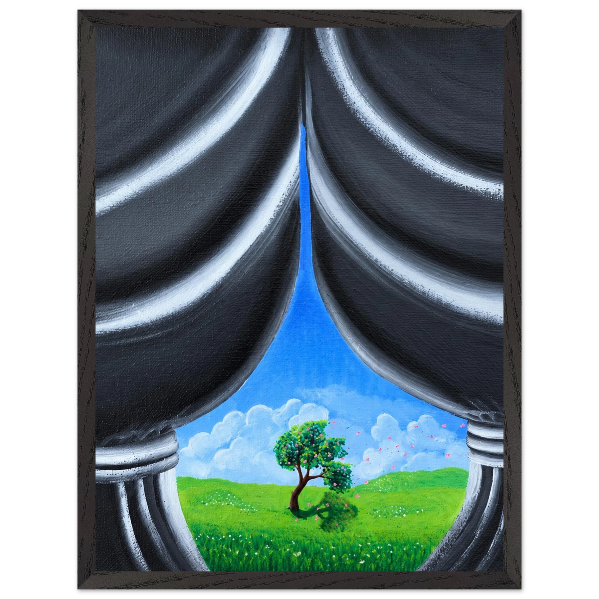 Ein friedlicher Moment – gerahmter Kunstdruck, Ansicht 5
