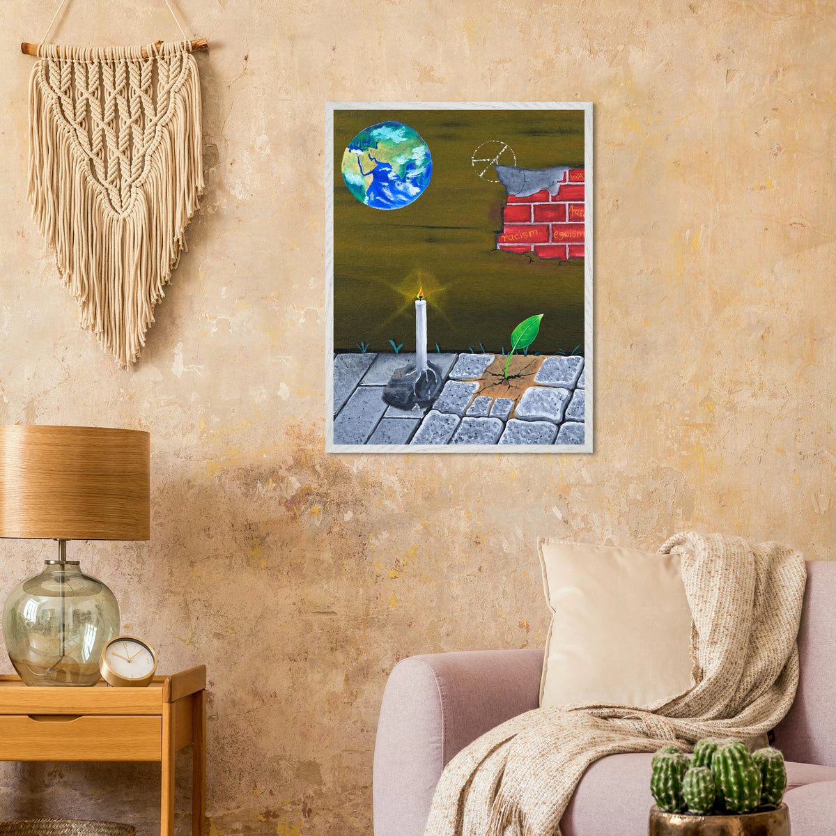 Probleme dieser Welt – gerahmter Kunstdruck, Ansicht 11