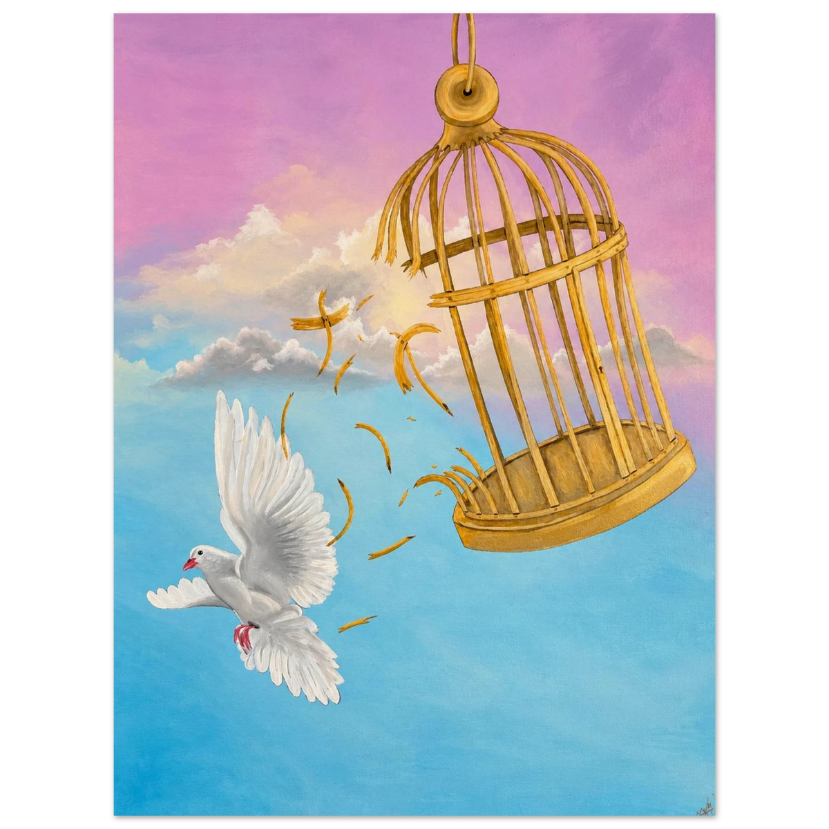 Freiheit – Kunstdruck, Ansicht 2