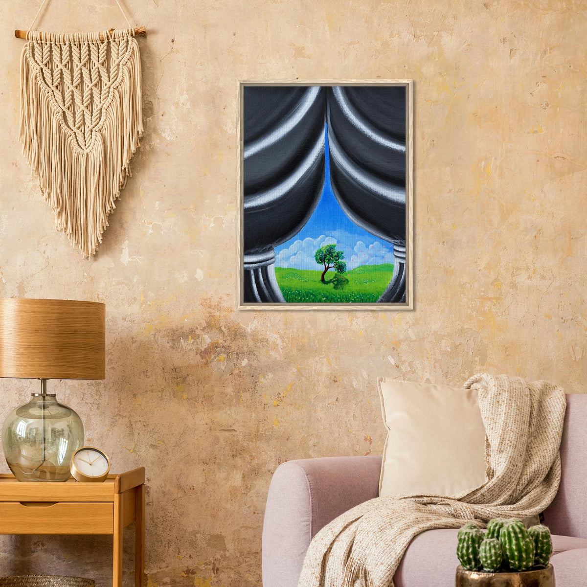 Ein friedlicher Moment – gerahmte Leinwand, Ansicht 10