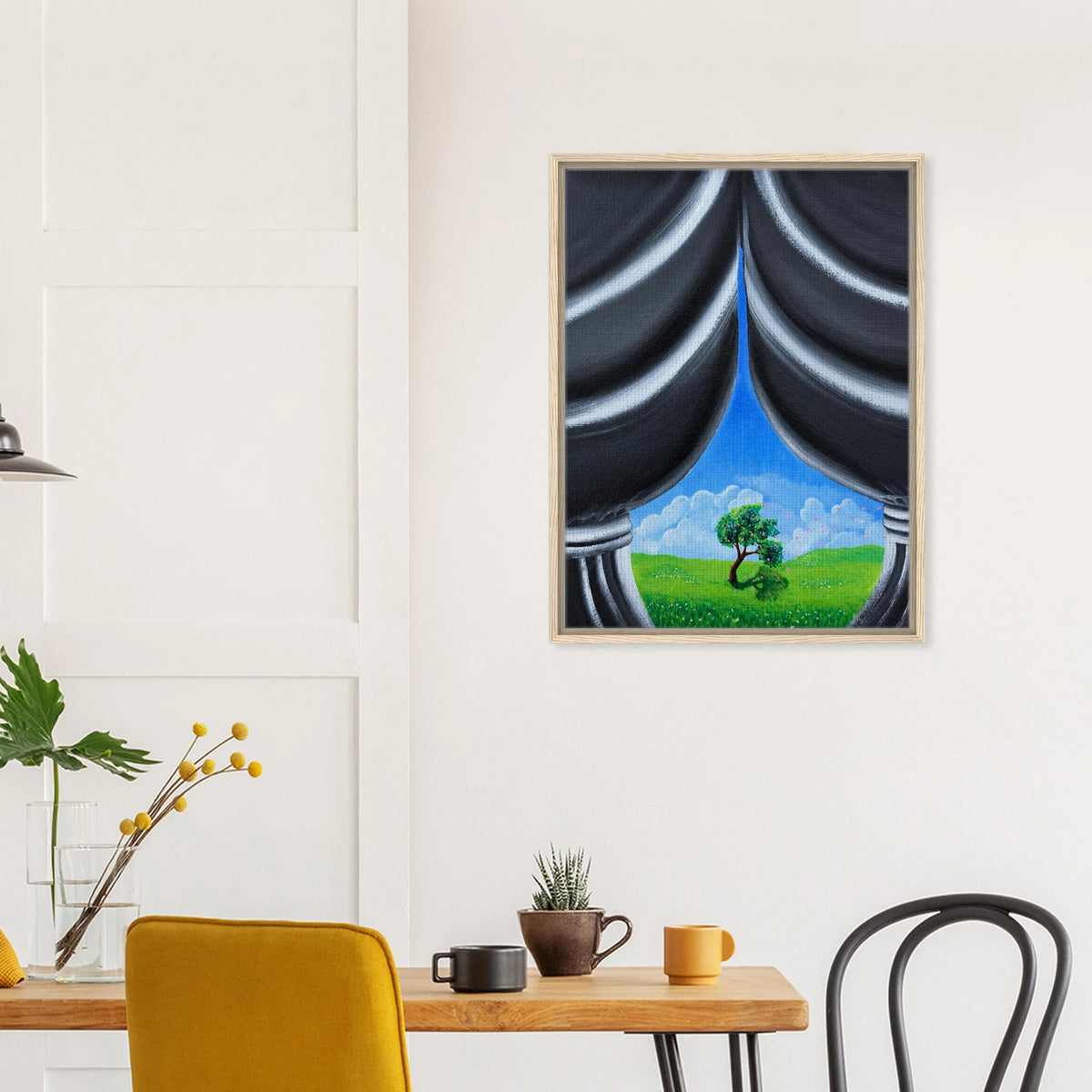 Ein friedlicher Moment – gerahmte Leinwand, Ansicht 13
