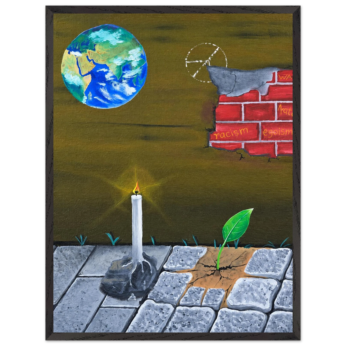 Probleme dieser Welt – gerahmter Kunstdruck, Ansicht 8