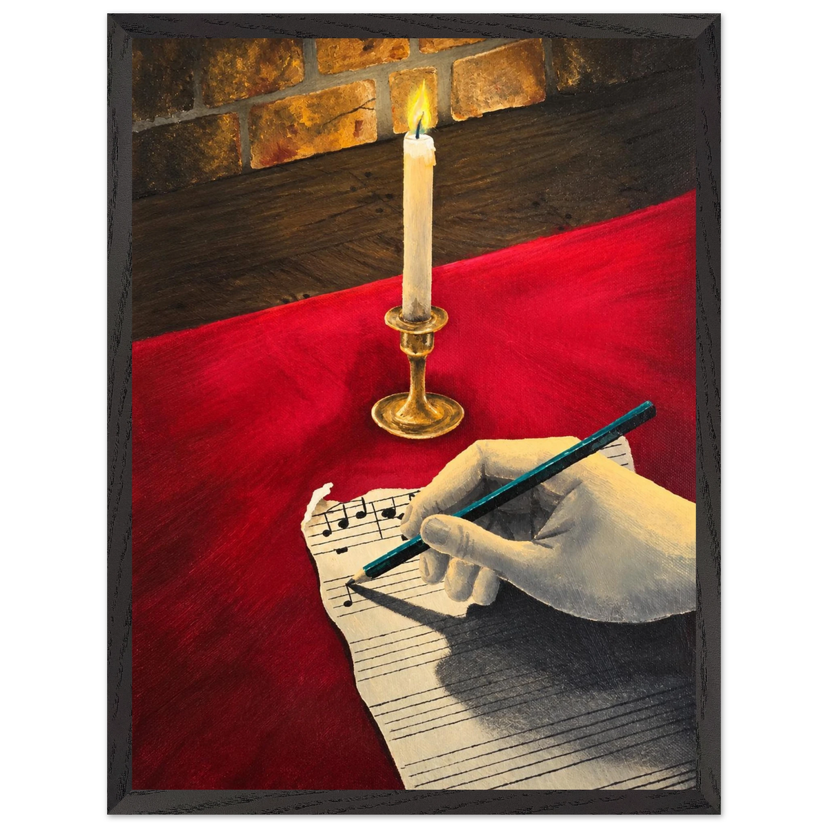 Ein neues Lied – gerahmter Kunstdruck, Ansicht 7