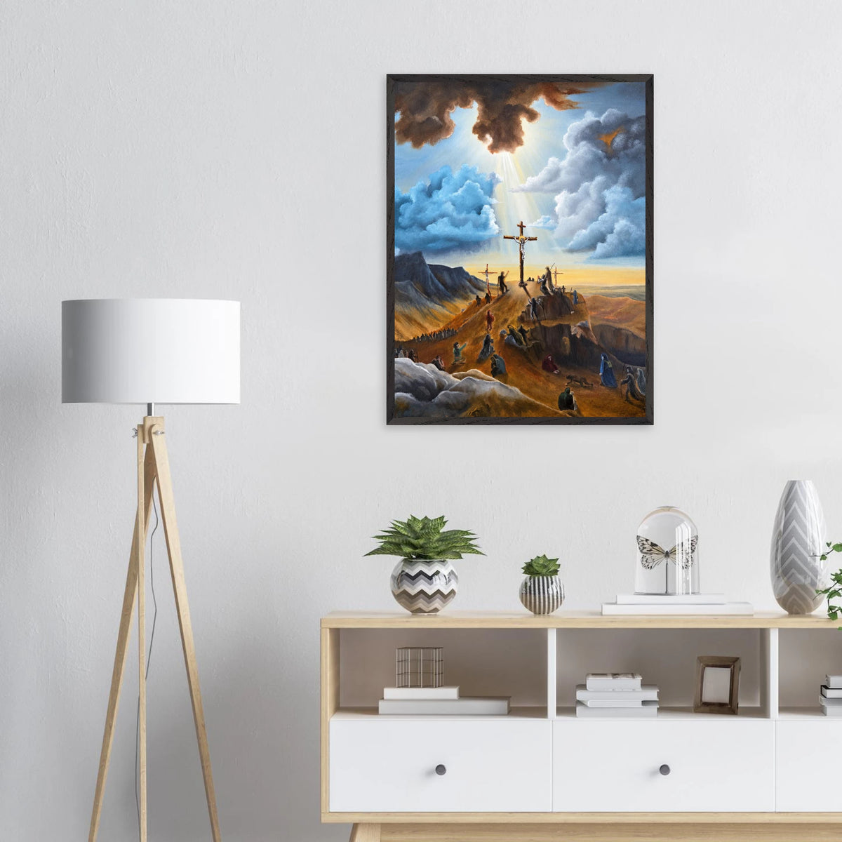 Kreuzigung – gerahmter Kunstdruck, Ansicht 10