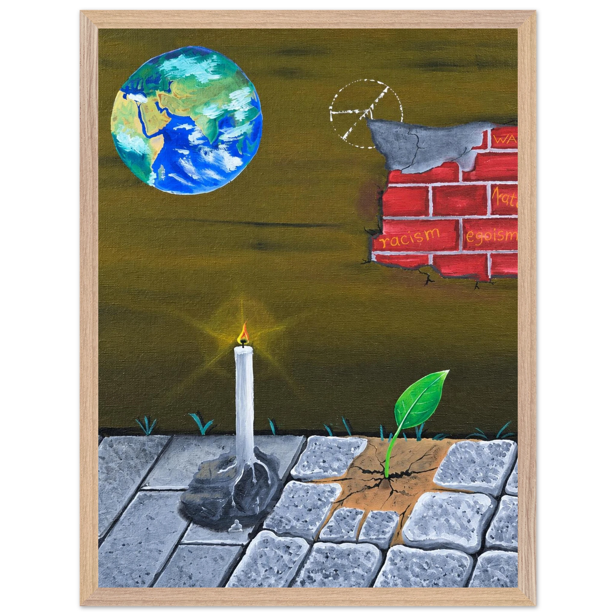 Probleme dieser Welt – gerahmter Kunstdruck, Ansicht 7