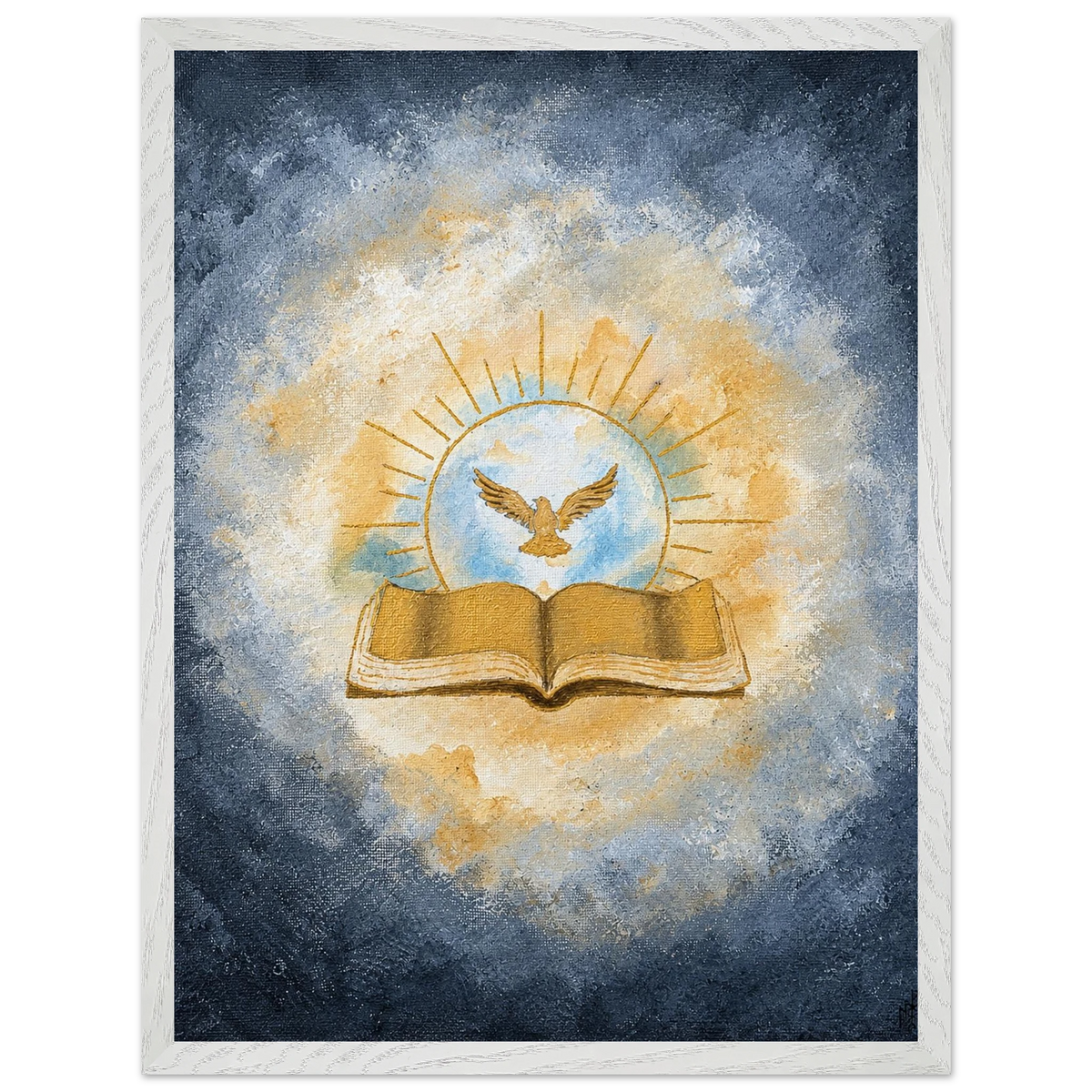 Die heiligen Wörter – gerahmter Kunstdruck, Ansicht 4