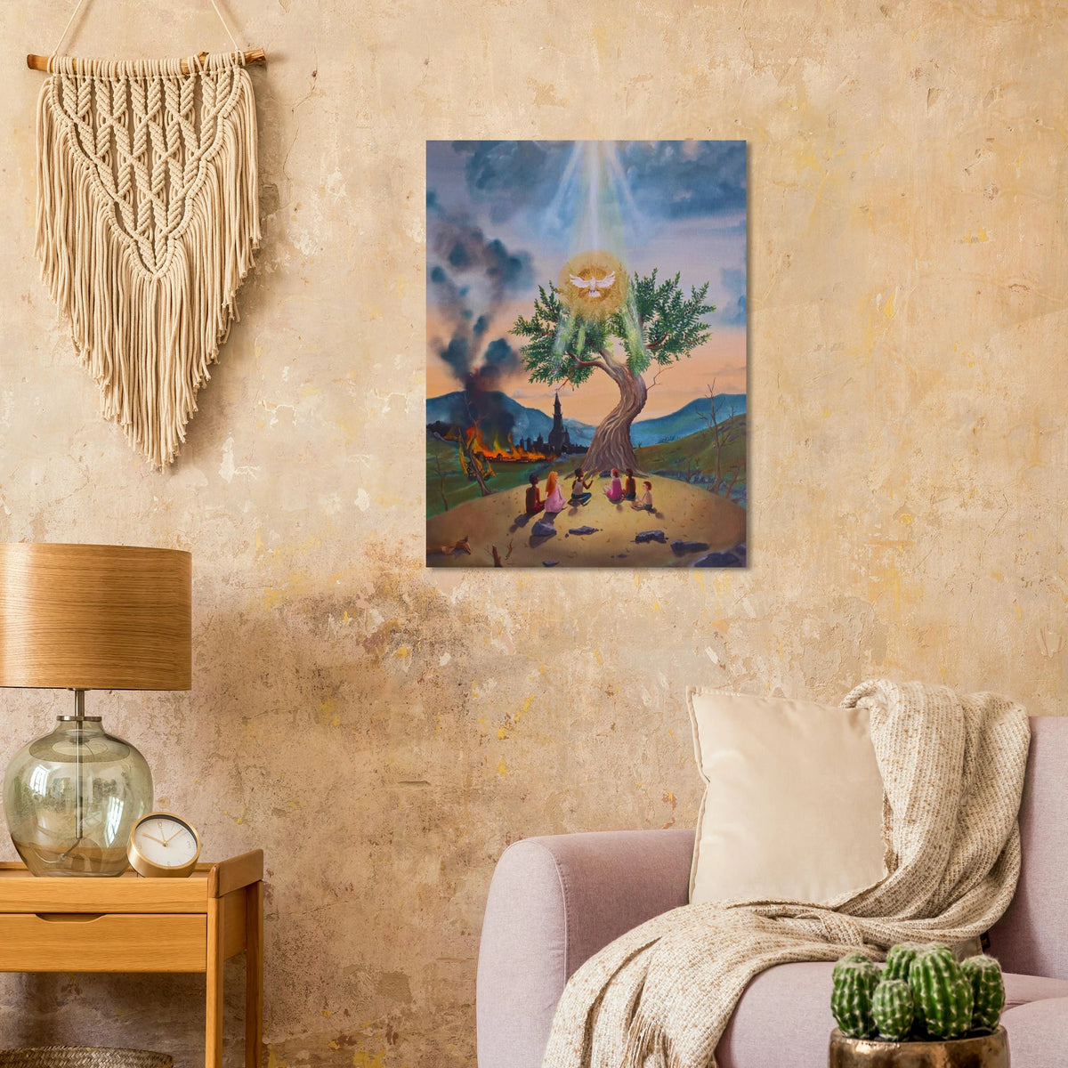 Der letzte Olivenbaum – Kunstdruck, Ansicht 4