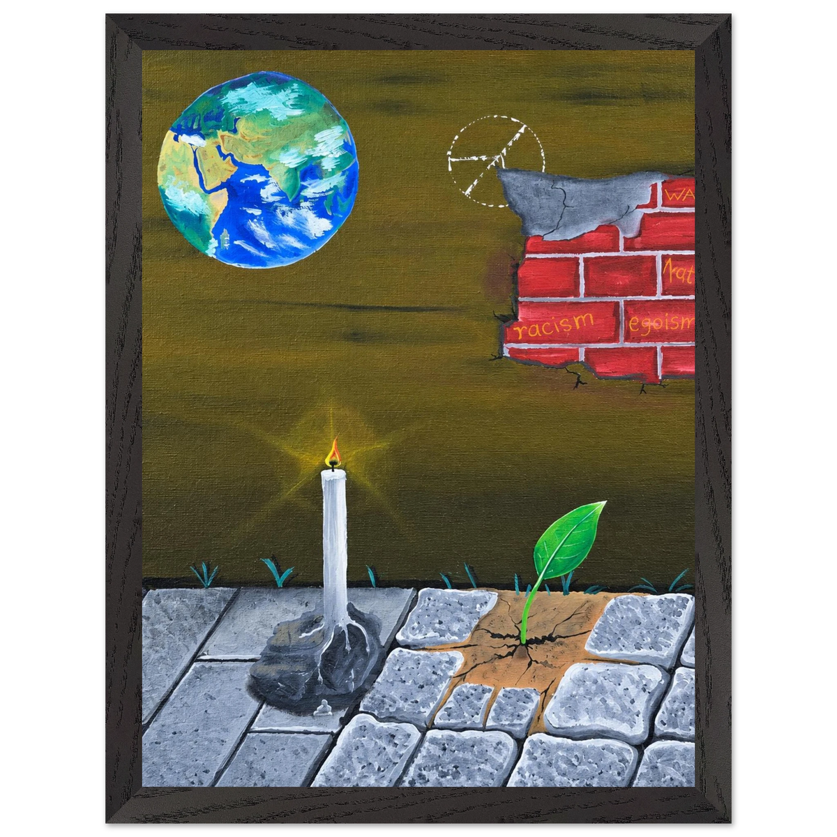 Probleme dieser Welt – gerahmter Kunstdruck, Ansicht 6