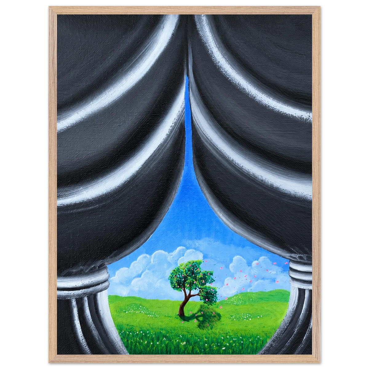 Ein friedlicher Moment – gerahmter Kunstdruck, Ansicht 6