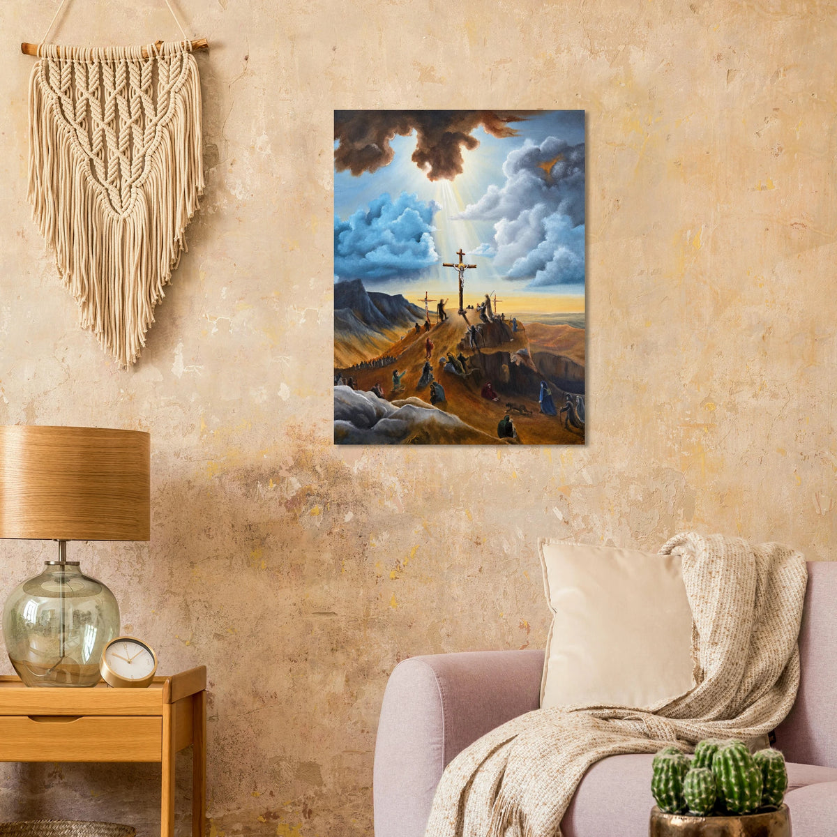 Kreuzigung – Kunstdruck, Ansicht 4