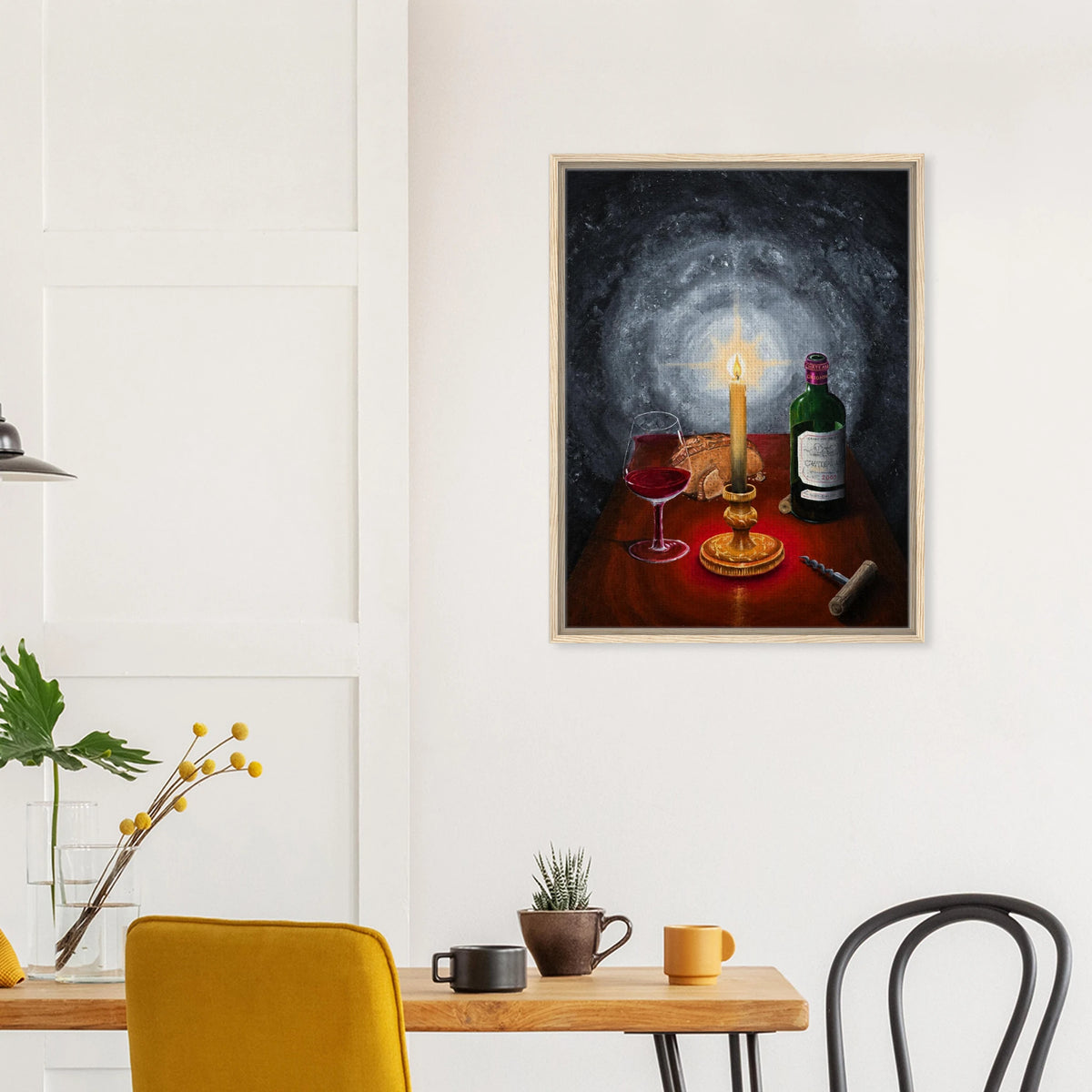 Das Abendmahl – gerahmte Leinwand, Ansicht 13