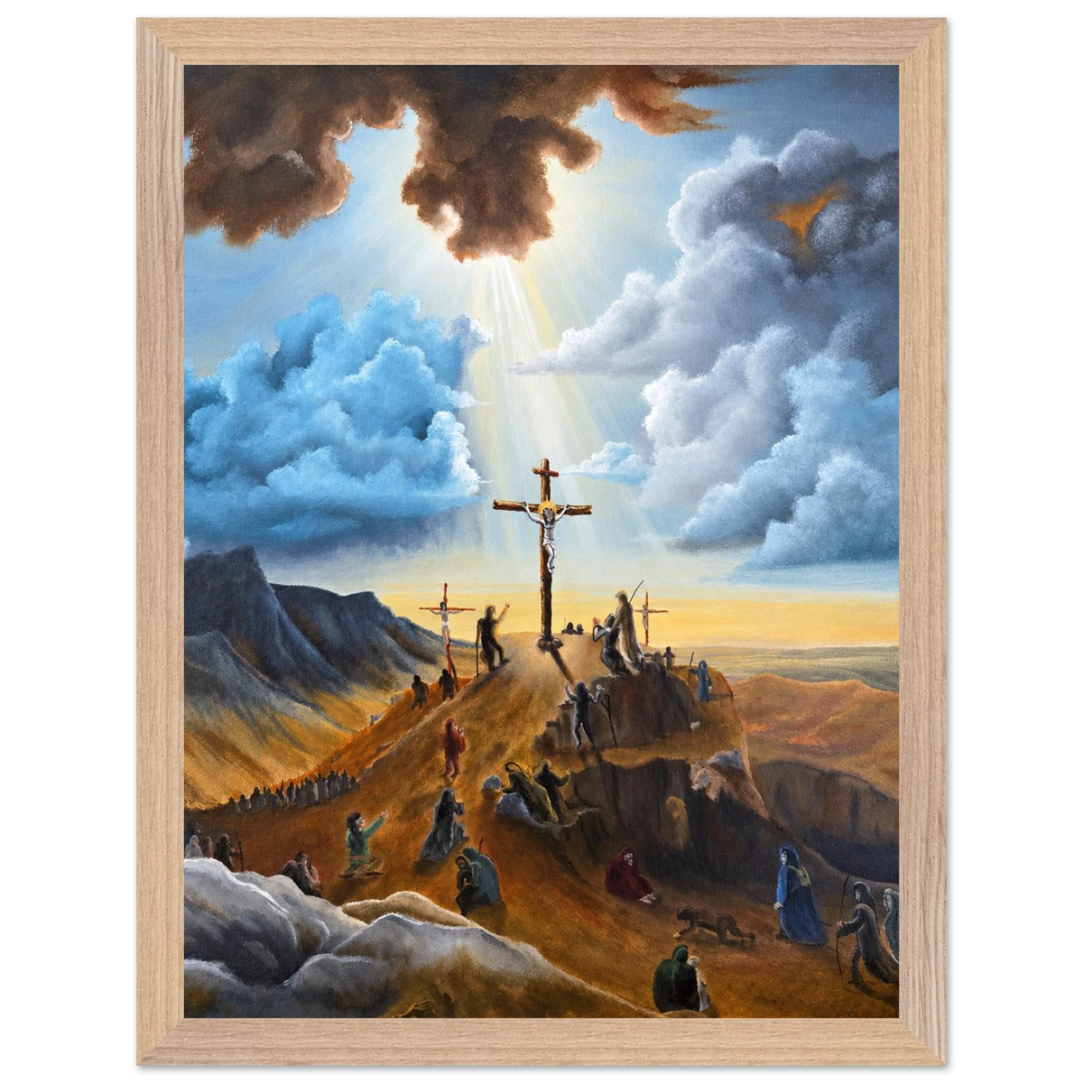 Kreuzigung – gerahmter Kunstdruck, Ansicht 8