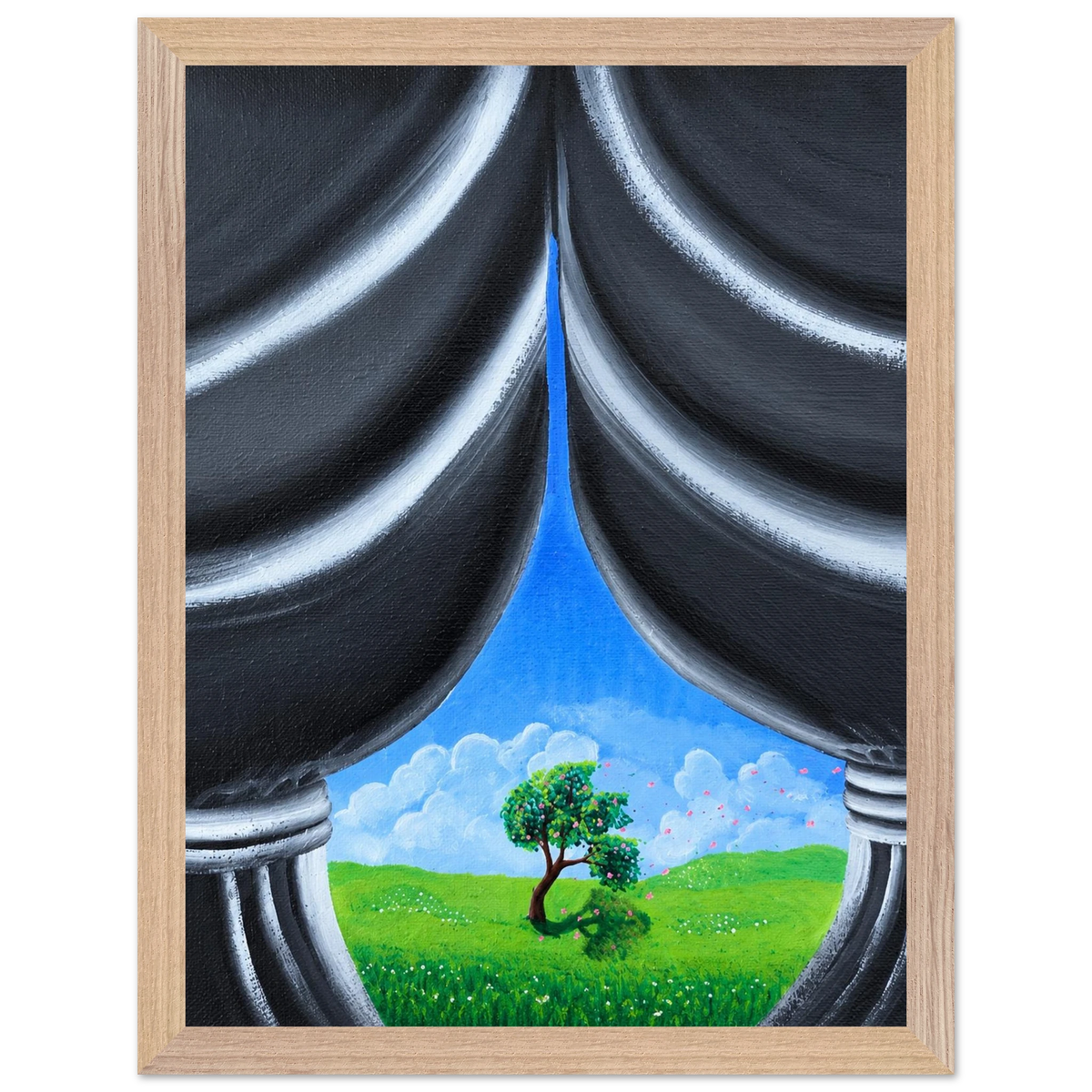 Ein friedlicher Moment – gerahmter Kunstdruck, Ansicht 4