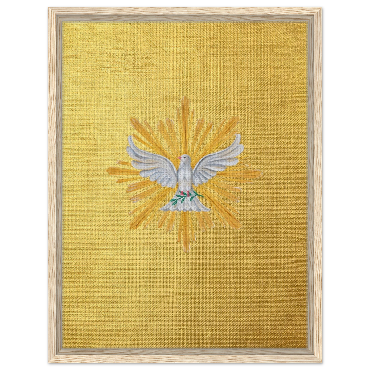 Taube – gerahmte Leinwand, Ansicht 6