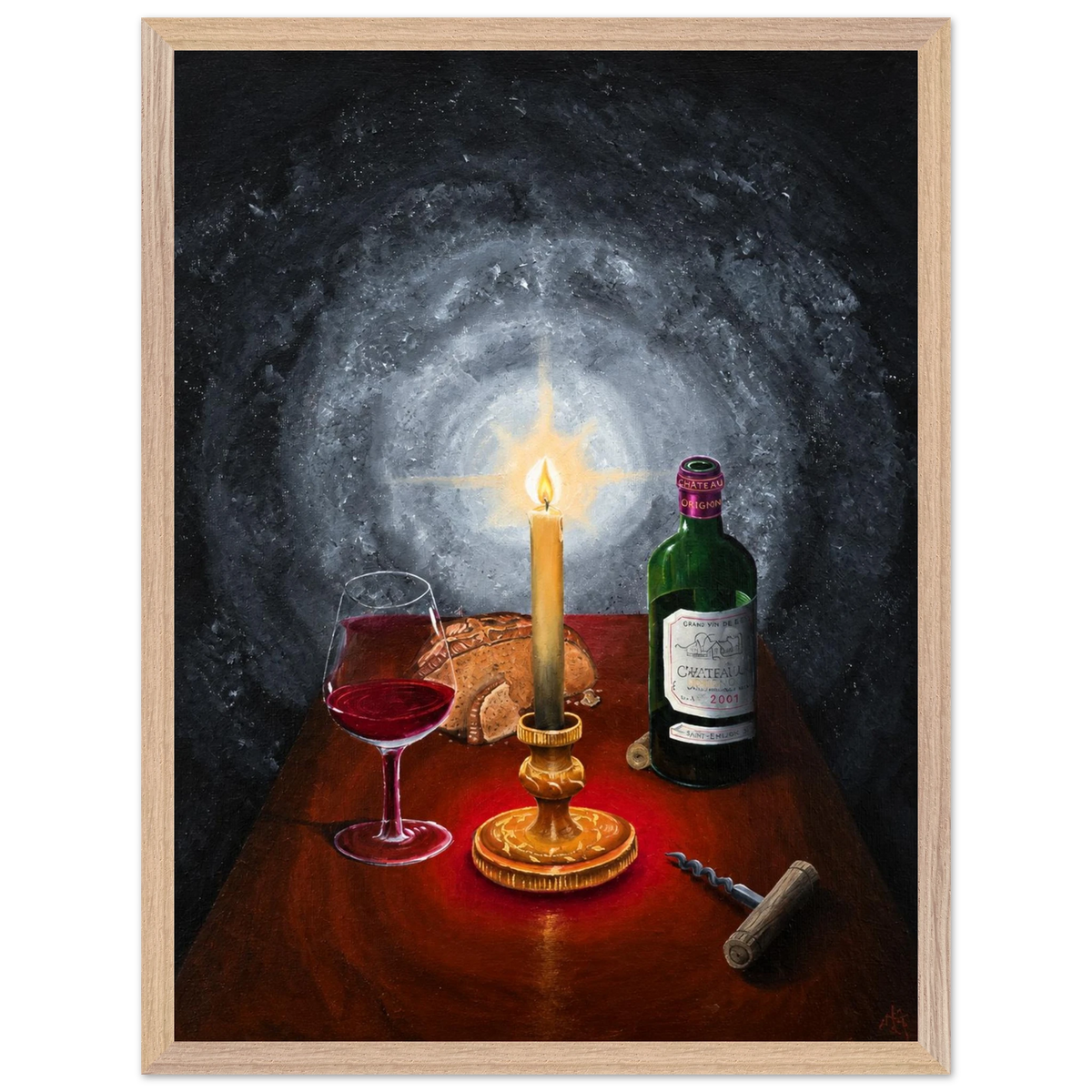 Das Abendmahl – gerahmter Kunstdruck, Ansicht 8