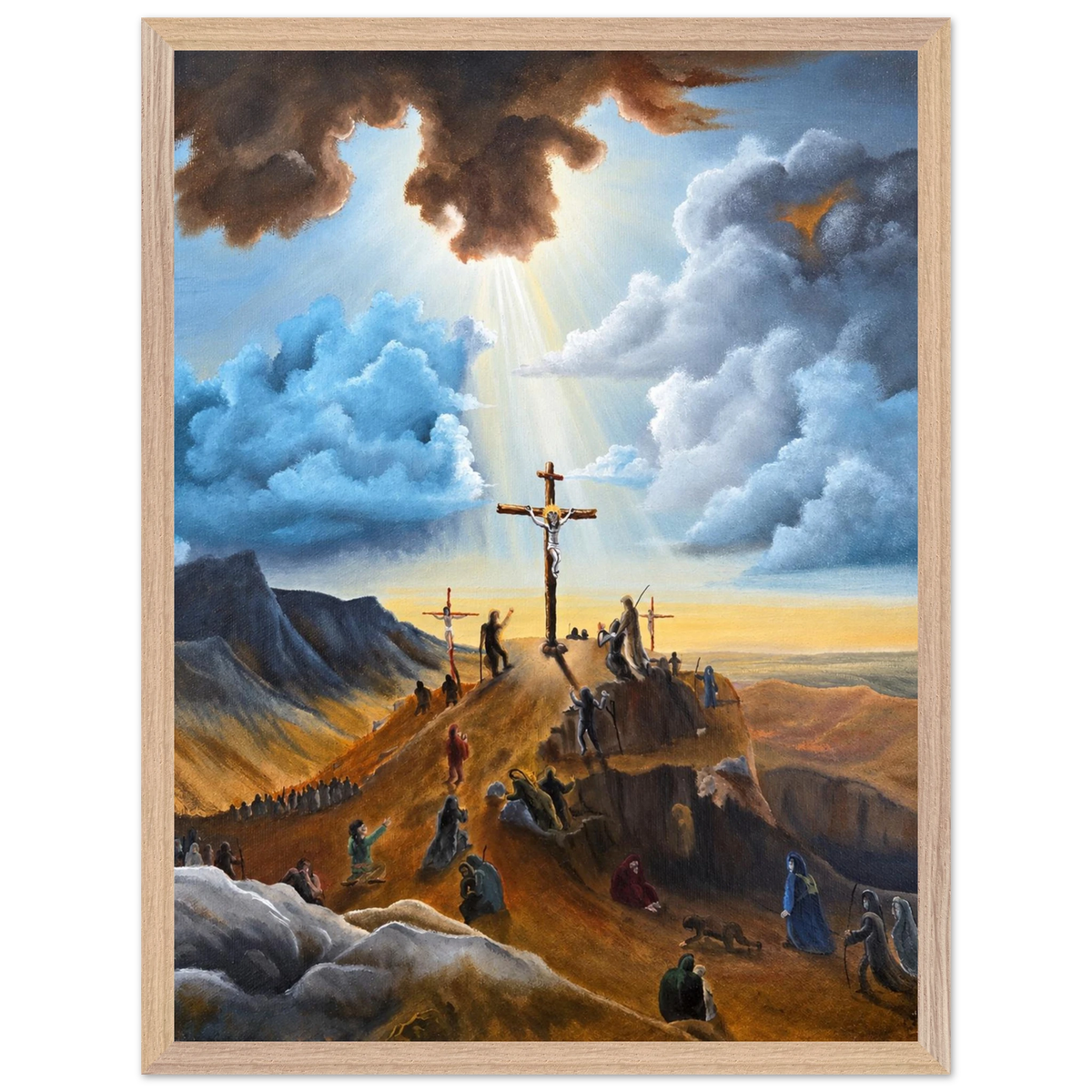 Kreuzigung – gerahmter Kunstdruck, Ansicht 9