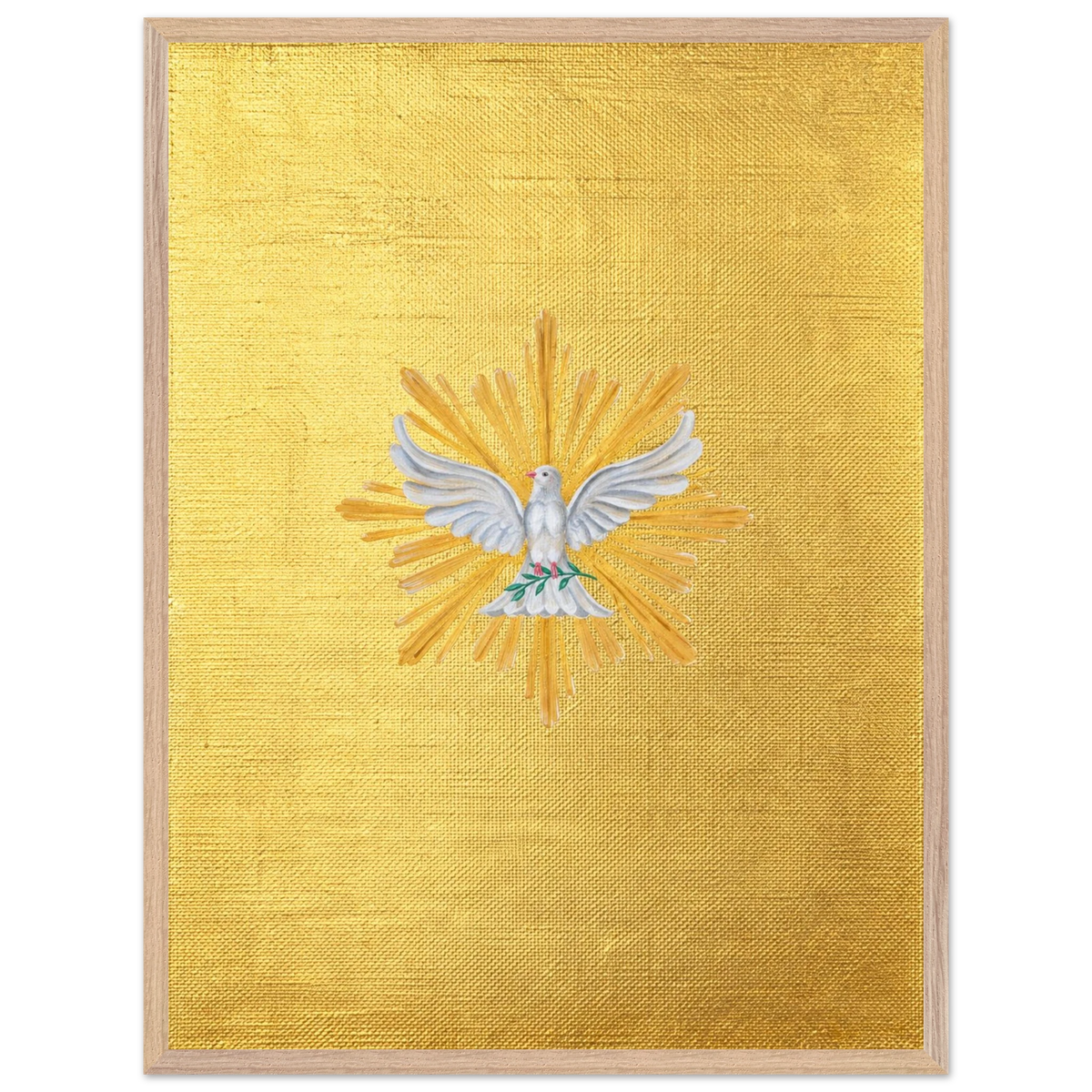 Taube – gerahmter Kunstdruck, Ansicht 4