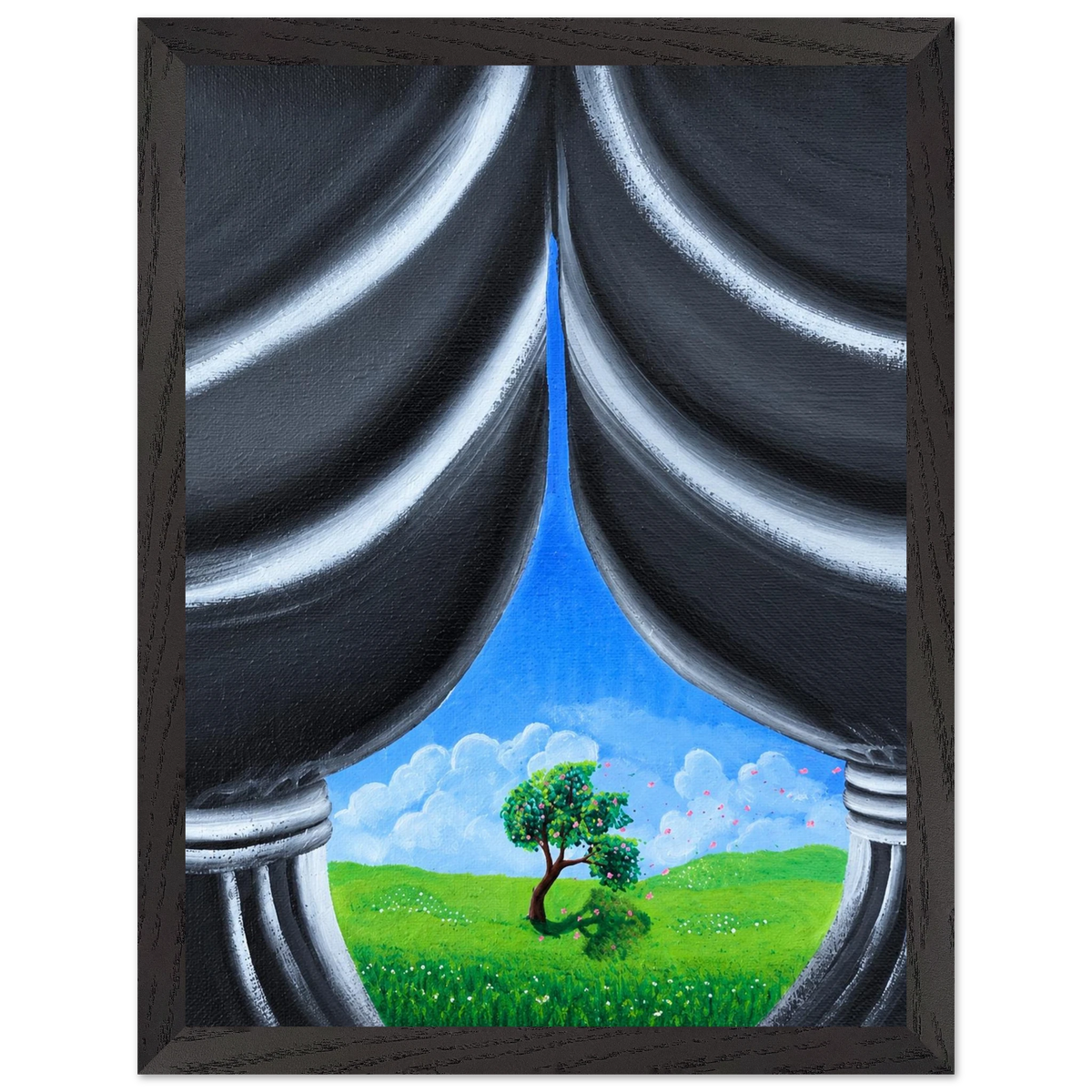 Ein friedlicher Moment – gerahmter Kunstdruck, Ansicht 3